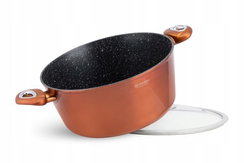Zestaw garnków EDENBERG aluminiowe 15 el.