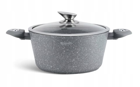 Zestaw garnków Edenberg aluminiowe 15 el.