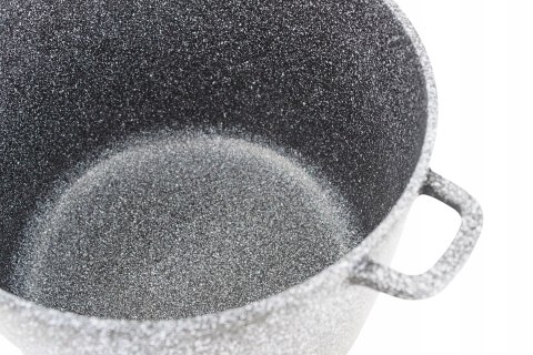 DUŻY Garnek tradycyjny Elitehoff Garnki marmurkowe 10 l