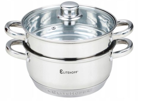 Garnek do gotowania na parze ELITEHOFF 4 l