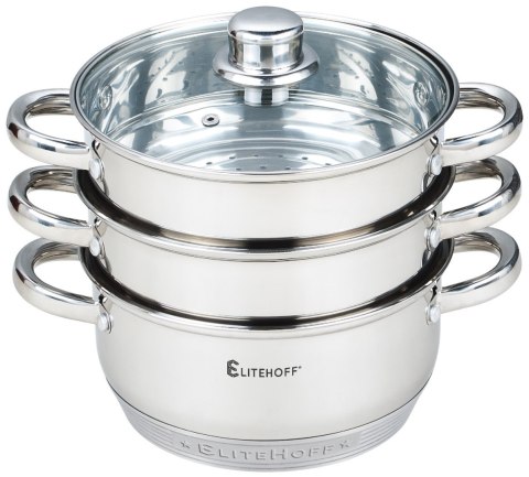 Garnek do gotowania na parze Elitehoff elite 3 l