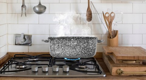 Garnek tradycyjny Elitehoff Garnki marmurkowe 6,5 l
