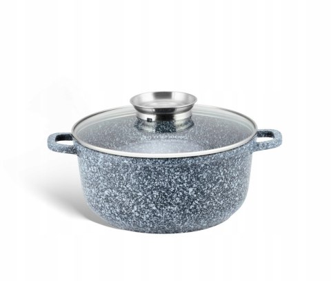 Garnek tradycyjny Elitehoff Garnki marmurkowe 6,7 l