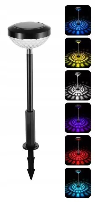 Lampa solarna wbijana misskitchen 50 cm 6 szt.