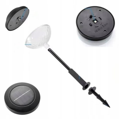 Lampa solarna wbijana misskitchen 50 cm 6 szt.