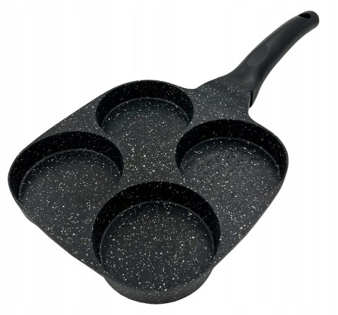 Patelnia do jajek i placków Brunbeste INDUKCJA 18 cm granitowa