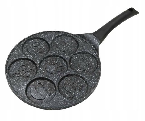 Patelnia do jajek i placków Edenberg Pancake 27 cm marmurowa