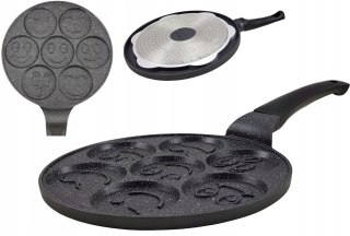 Patelnia do jajek i placków Elitehoff Pancake 27 cm granitowa