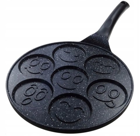 Patelnia do naleśników Brunbeste koła 26 cm marmurowa