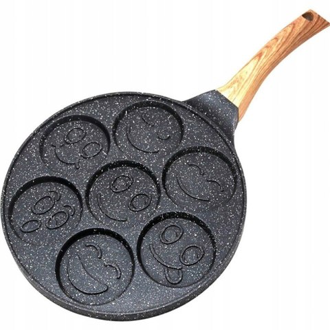 Patelnia do naleśników Brunbeste koła 26 cm marmurowa