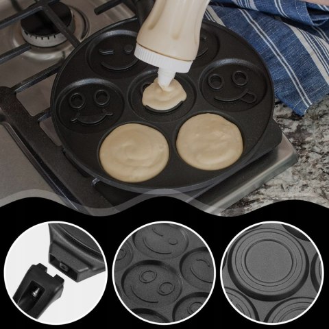 Patelnia do naleśników Buźki 27 cm non-stick nieprzywierająca