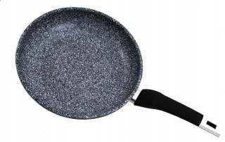 Patelnia tradycyjna Elitehoff 22 cm granitowa