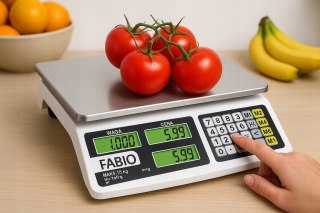 WAGA SKLEPOWA KALKULACYJNA ELEKTRONICZNA LED 40 KG.