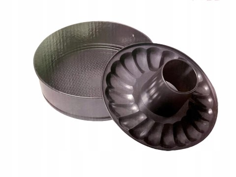 Zestaw 2 Form do Pieczenia - Okrągła i Babkowa | 26 cm | OUDI