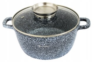 Zestaw garnków Elitehoff aluminiowe 9 el.
