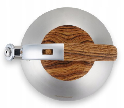 Czajnik tradycyjny stalowy Masterpan 3 l odcienie szarości i srebra