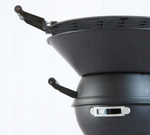 PALENISKO GRILL WĘGLOWY ŻELIWNY STALOWY OGRODOWY KOCIOŁEK PRZENOŚNY