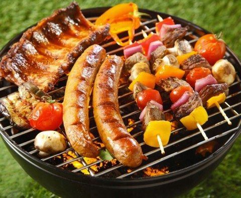 PALENISKO GRILL WĘGLOWY ŻELIWNY STALOWY OGRODOWY KOCIOŁEK PRZENOŚNY