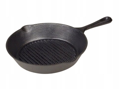 Patelnia grillowa Brunbeste PATELNIA 25 cm żeliwna