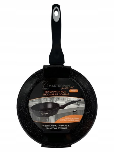 Patelnia tradycyjna Masterpan PREMIUM 24 cm granitowa