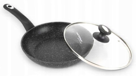 Patelnia tradycyjna Masterpan PREMIUM 24 cm granitowa
