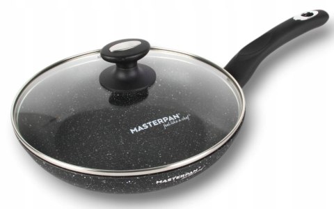 Patelnia tradycyjna Masterpan PREMIUM 28 cm granitowa
