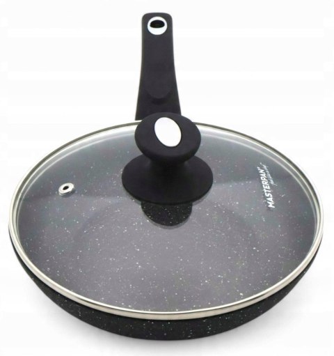 Patelnia tradycyjna Masterpan PREMIUM 28 cm granitowa