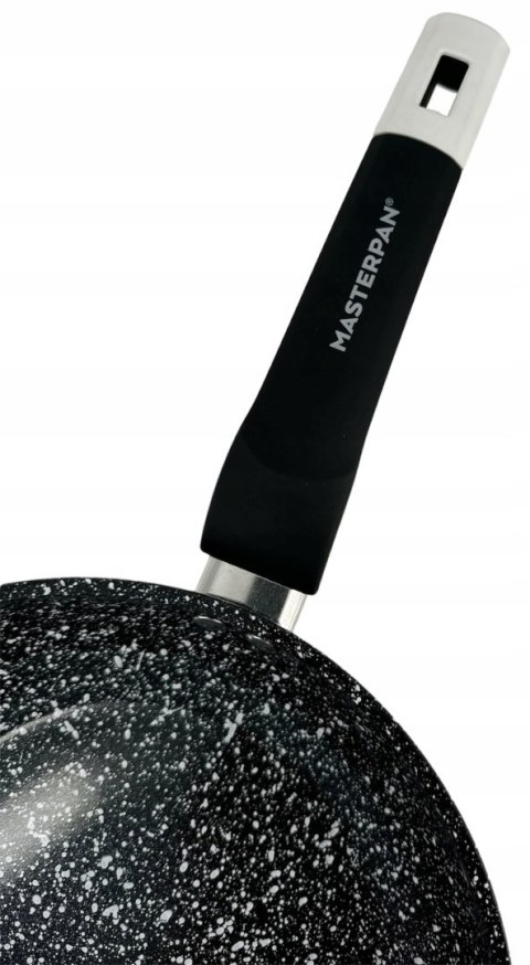 Patelnia tradycyjna PATELNIA ALUMINIOWA MARMUROWA MASTER PAN 18 cm
