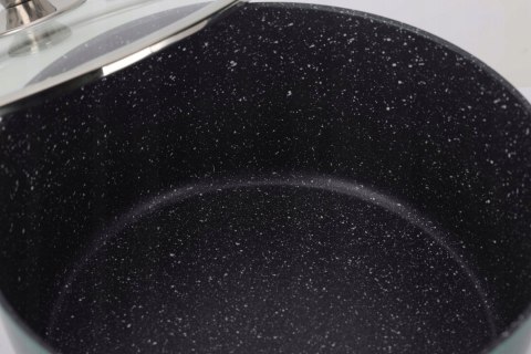 Zestaw Komplet Garnków Marmurkowych Garnki 8 EL Indukcja Gaz MASTERPAN
