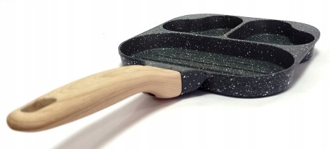 PATELNIA DO JAJEK NALEŚNIKÓW PLACKÓW PANCAKE NON-STICK 4 OTWORY