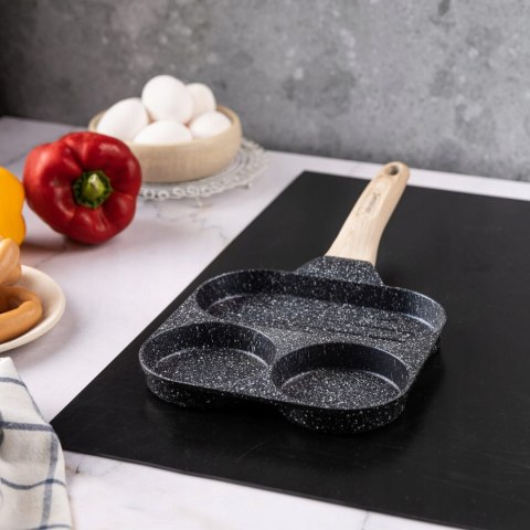 Patelnia do jajek i placków18.5cm marmurowa