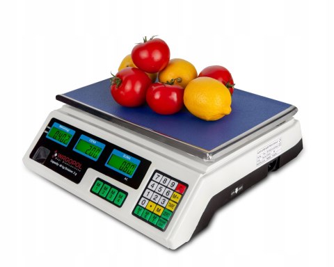WAGA ELEKTRONICZNA SKLEPOWA MAGAZYNOWA PRZEMYSŁOWA Z AKUMULATOREM 40KG