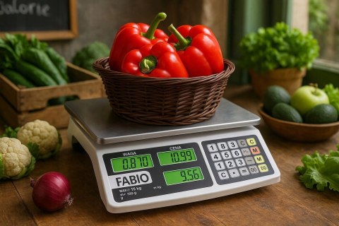 Waga sklepowa elektroniczna LCD 40 KG.