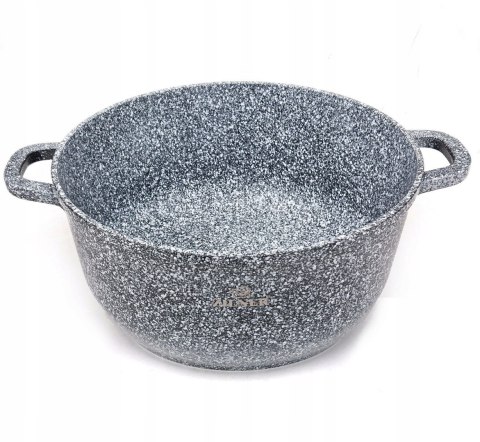 Zestaw 4 garnków marmurowych 16 20 22 26CM