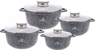 Zestaw garnków PREMIUM ceramiczne 8 el.