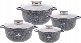 Zestaw garnków PREMIUM ceramiczne 8 el.