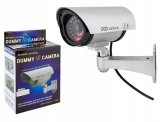 ATRAPA KAMERY KAMERA IR LED ZEWNĘTRZNA NOCNA Z DIODĄ LED WODOODPORNA
