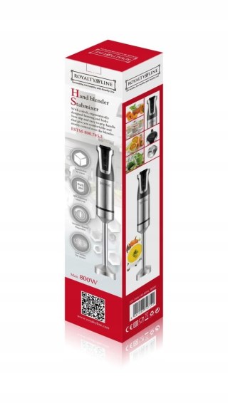 Blender ręczny Royalty Line ESTM-800.743.2 800 W srebrny/szary