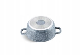 GARNEK ALUMINIUM OKRAGLY 28CM GRANIT MARMUR 6,5L MASTERPAN MP-2130