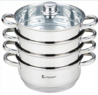 Garnek do gotowania na parze Elitehoff 4,9 l