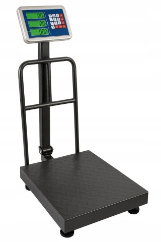 WAGA MAGAZYNOWA PLATFORMA SKLEPOWA ELEKTRONICZNA LCD 100 KG