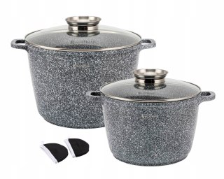 Zestaw garnków Elitehoff Premium ceramiczne 4 el.