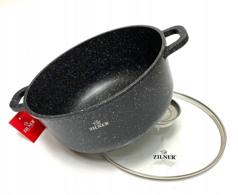 Zestaw garnków Zilner Premium aluminiowe 8 el.