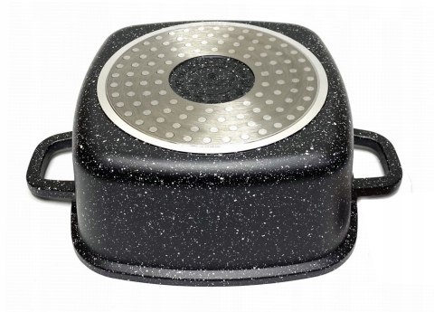 Zestaw garnków marmurkowych aluminiowe 6 el.