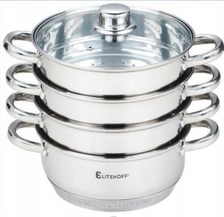 Garnek do gotowania na parze Elitehoff 4,9 l