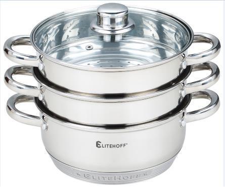 Garnek do gotowania na parze Elitehoff elite 3 l