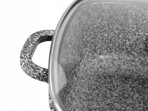 Garnek tradycyjny Elitehoff Garnki marmurkowe 6,5 l