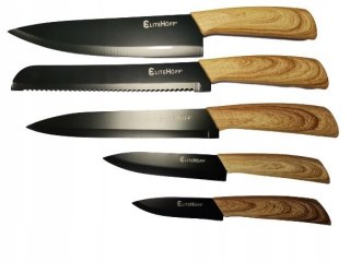 Komplet noży z listwą magnetyczną Elitehoff Ceramic Knife 5 szt.