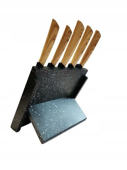 Komplet noży z listwą magnetyczną Elitehoff Ceramic Knife 5 szt.
