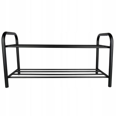 PÓŁKA NA BUTY METAL ORGANIZER SZAFKA STOJAK REGAŁ METALOWA CZARNA 1127